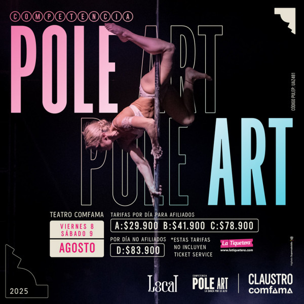 Pole Art Colombia 2025 en Medellín