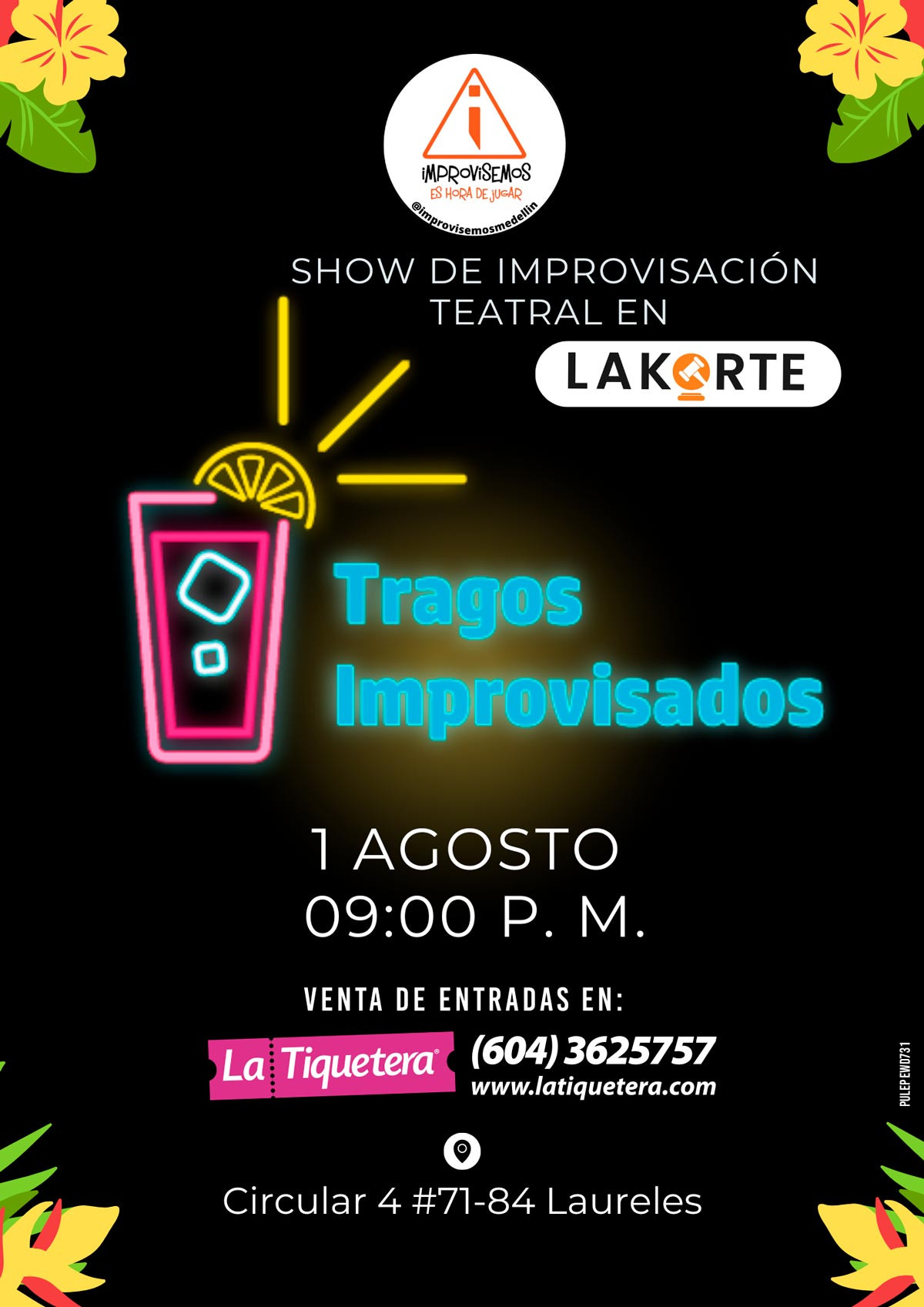 Flyer del evento