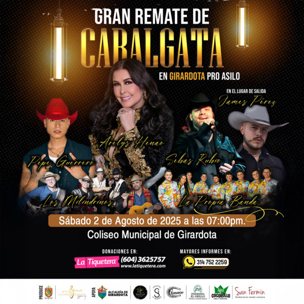 Concierto-remate de Cabalgata de las flores Girardota 2025