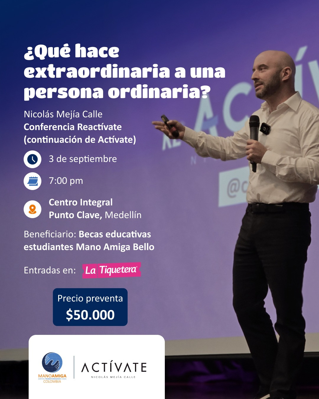Flyer del evento