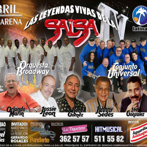 LAS LEYENDAS VIVAS DE LA SALSA IV