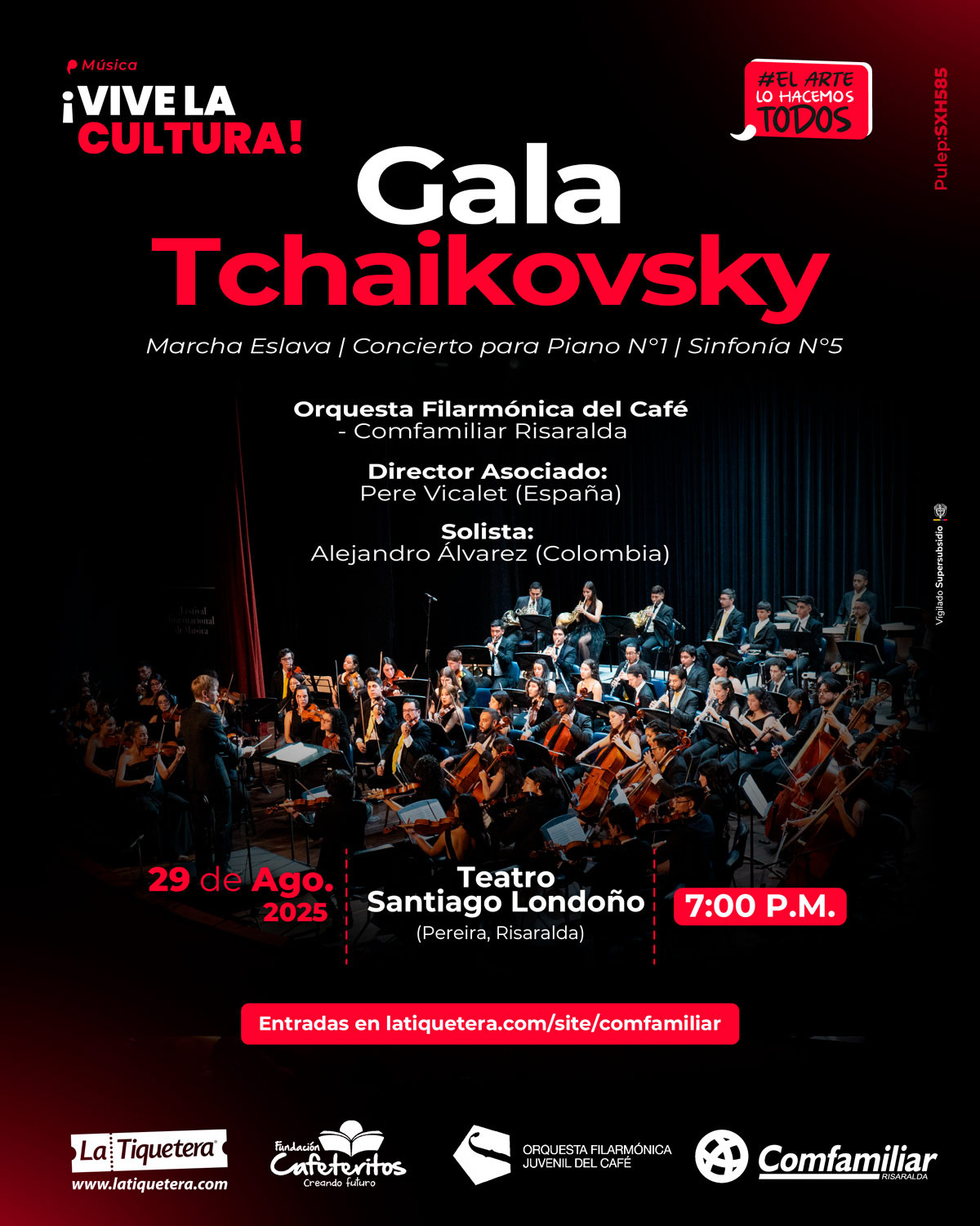 Flyer del evento