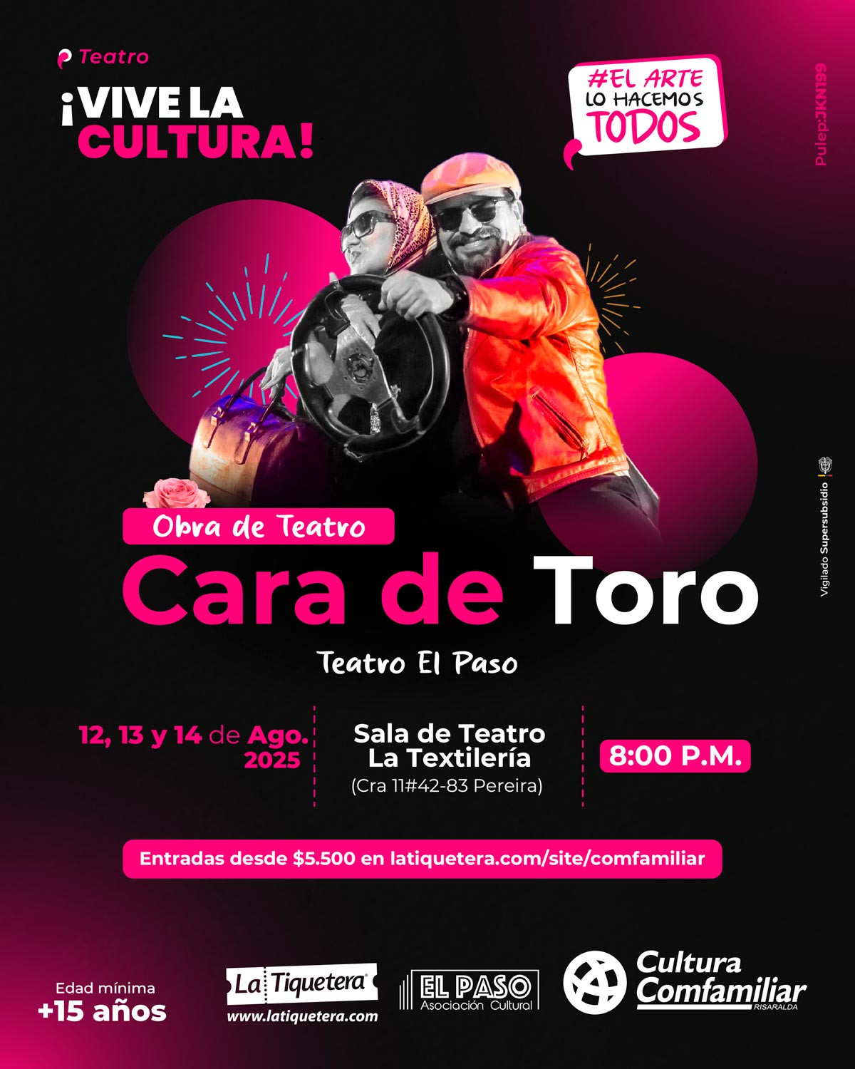 Flyer del evento
