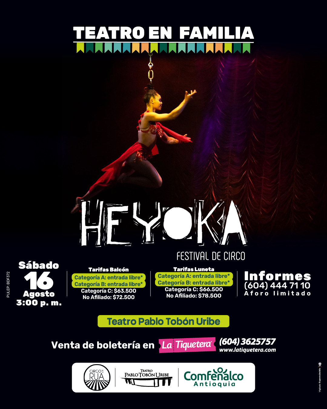 Flyer del evento
