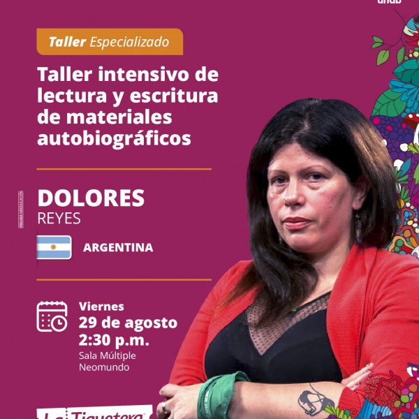 Taller intensivo de lectura y escritura de materiales autobiográficos