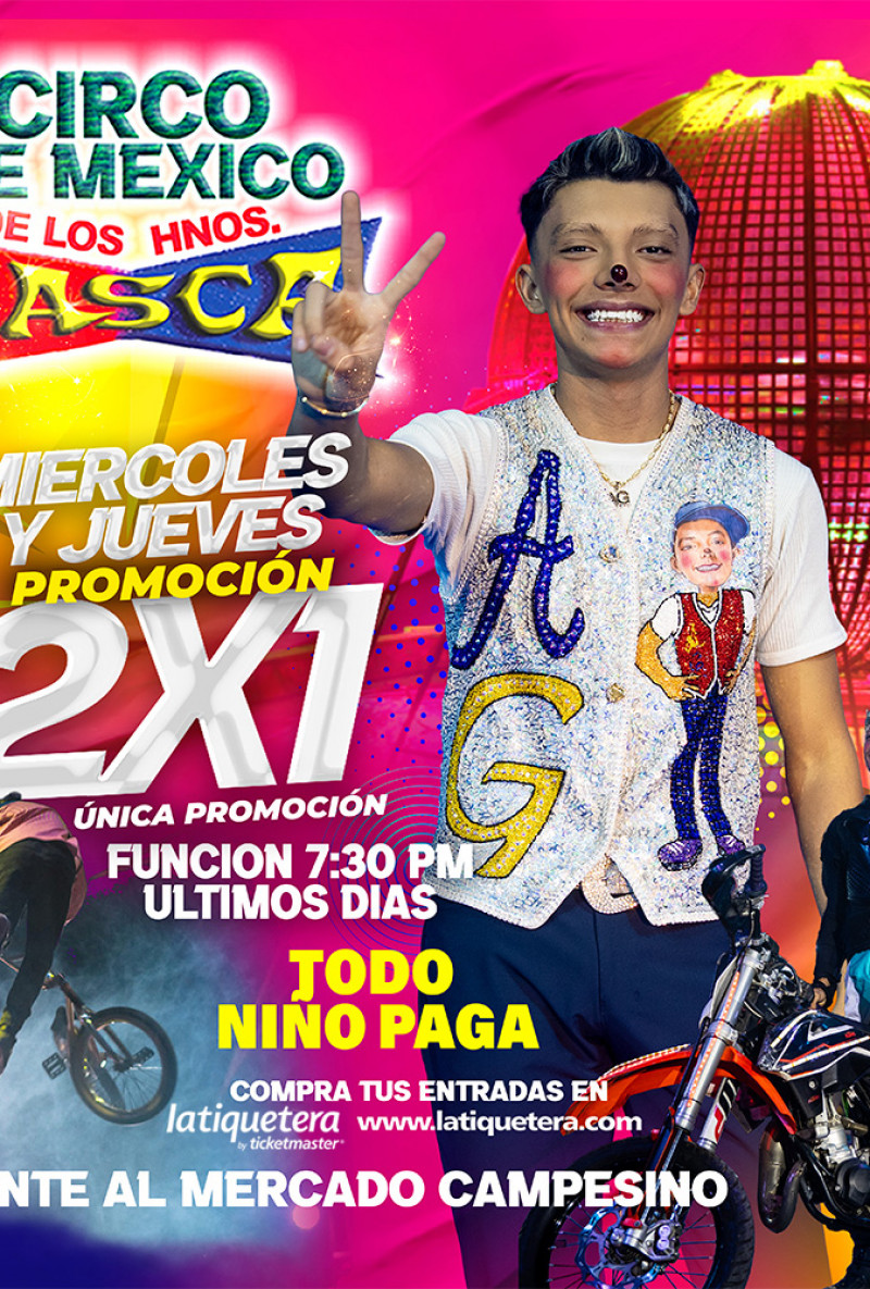 Circo de México de los hermanos Gasca en Bucaramanga