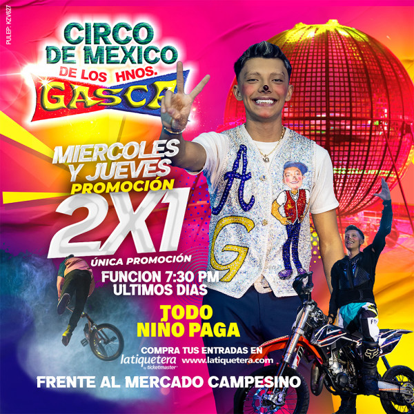 Circo de México de los hermanos Gasca en Bucaramanga
