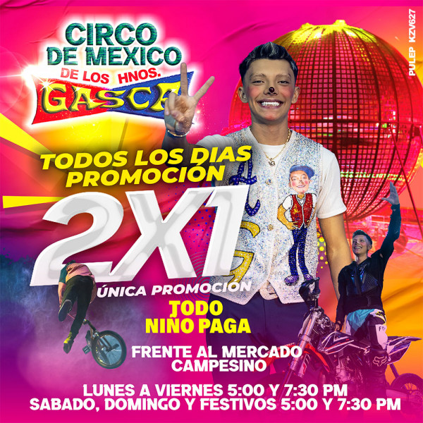 Circo de México de los hermanos Gasca en Bucaramanga Circo de México de los hermanos Gasca en Bucaramanga