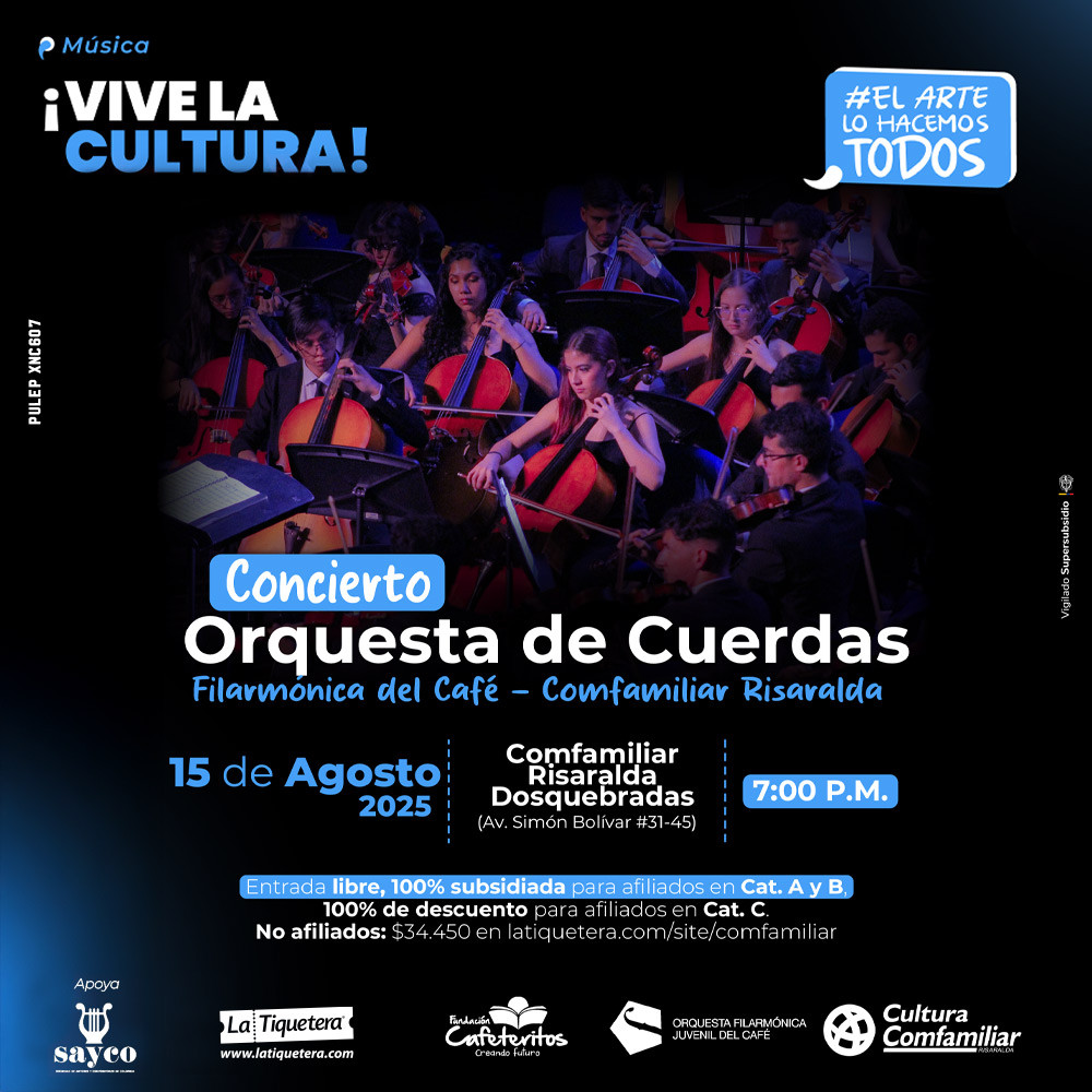 Flyer del evento