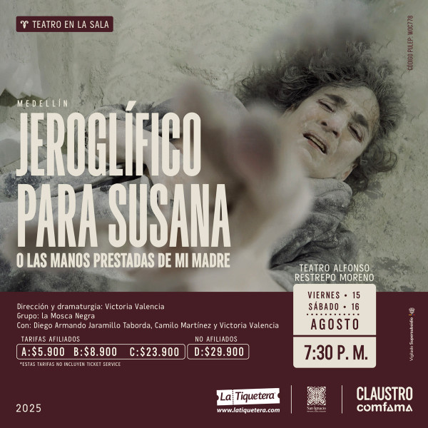 Jeroglífico para Susana o las manos prestadas de mi madre