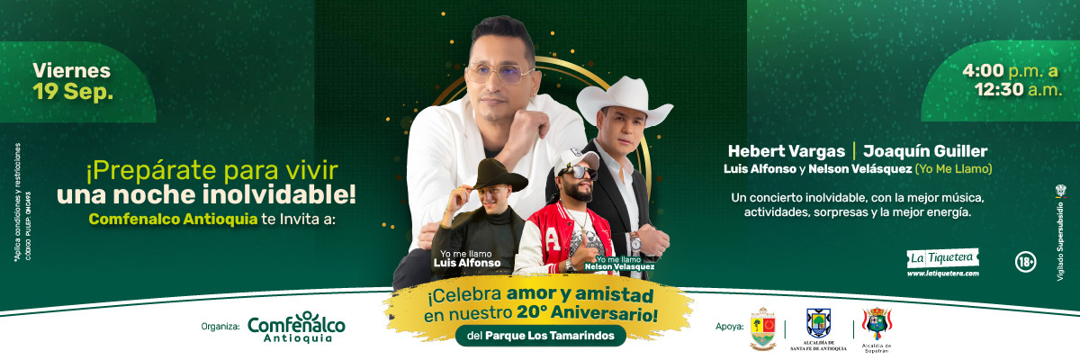Concierto Hebert Vargas y Joaquin Guiller - Parque los Tamarindos