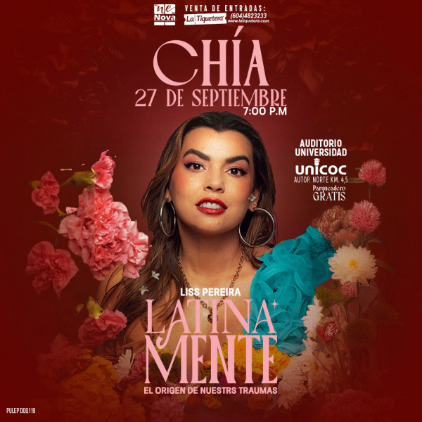 "Latinamente" Liss Pereira en Chía