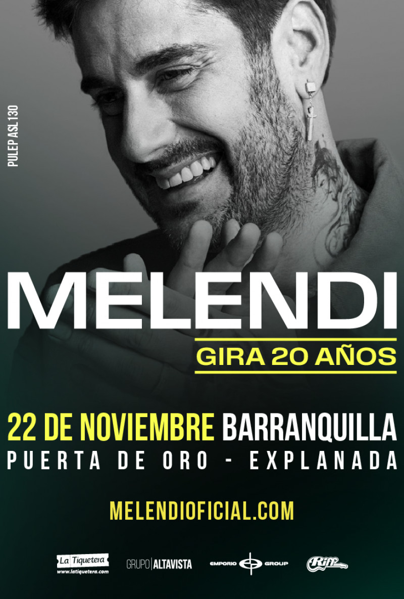 MELENDI / Gira 20 años - Barranquilla