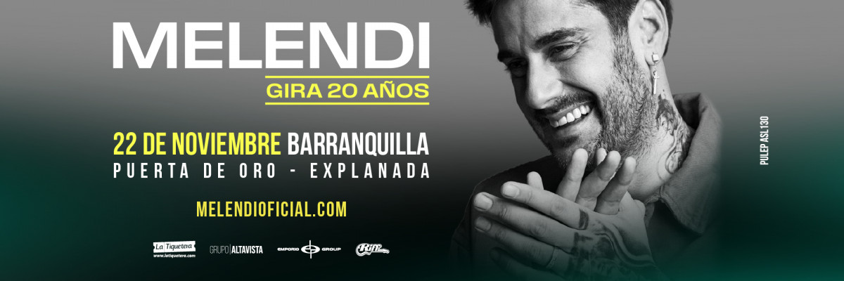 MELENDI / Gira 20 años - Barranquilla