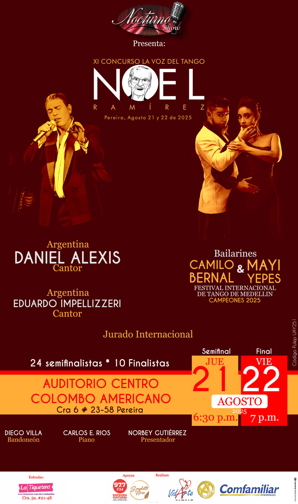 Flyer del evento