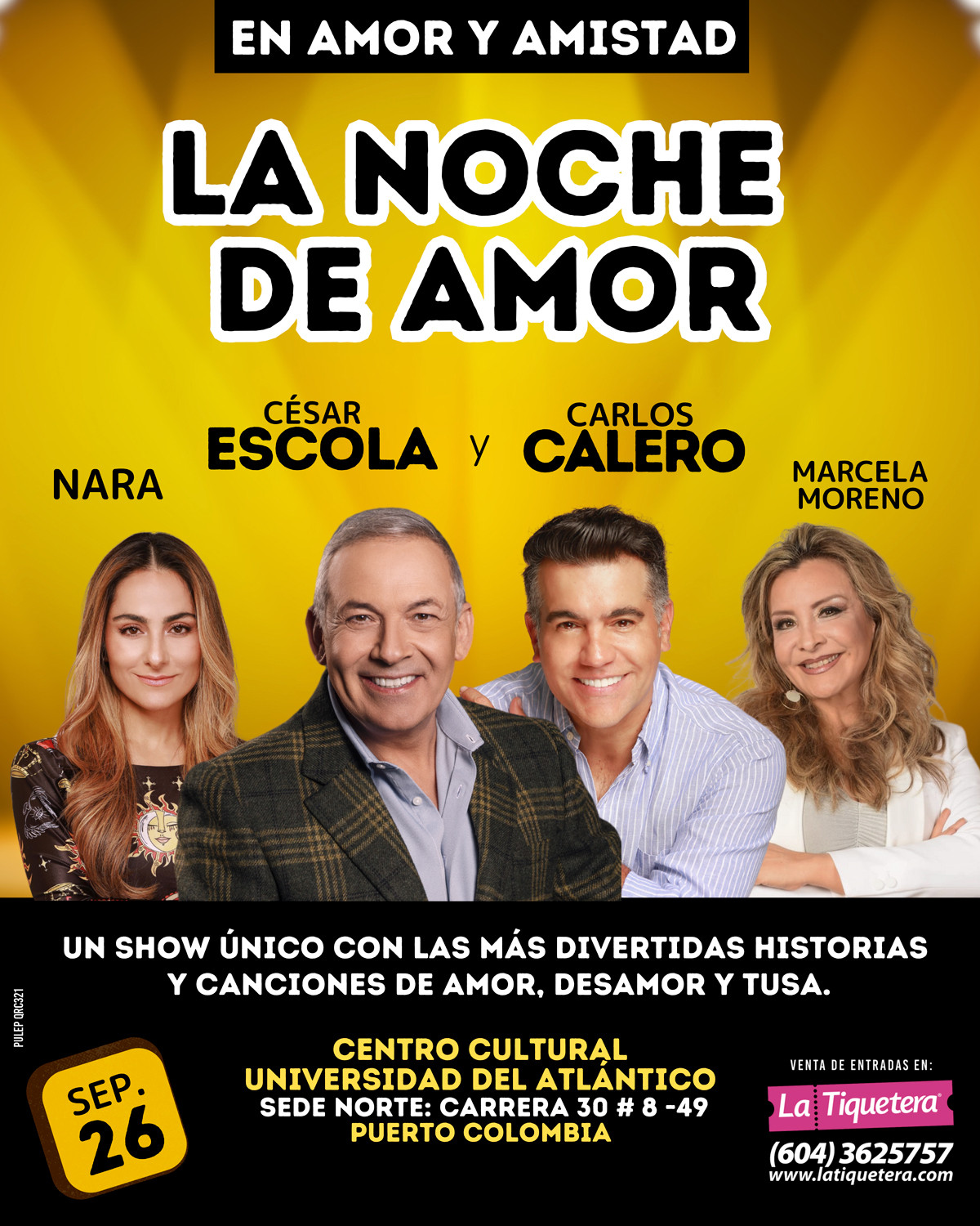 Flyer del evento