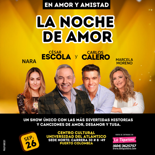 La noche de amor - Barranquilla