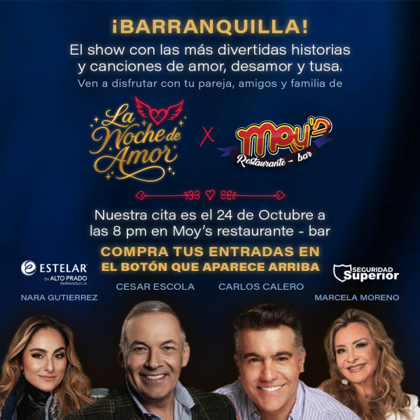La noche de amor - Barranquilla