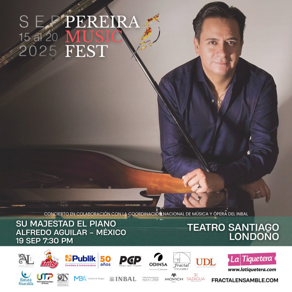Su majestad el piano en Pereira Su majestad el piano en Pereira