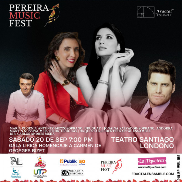 Gala lirica en Pereira