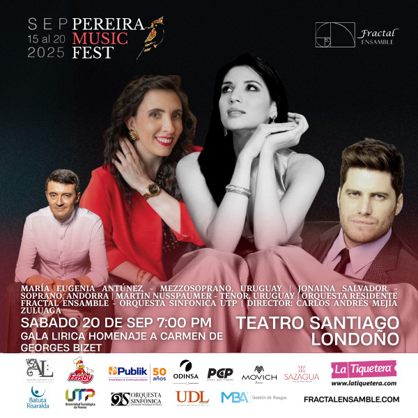 Gala lirica en Pereira Gala lirica en Pereira