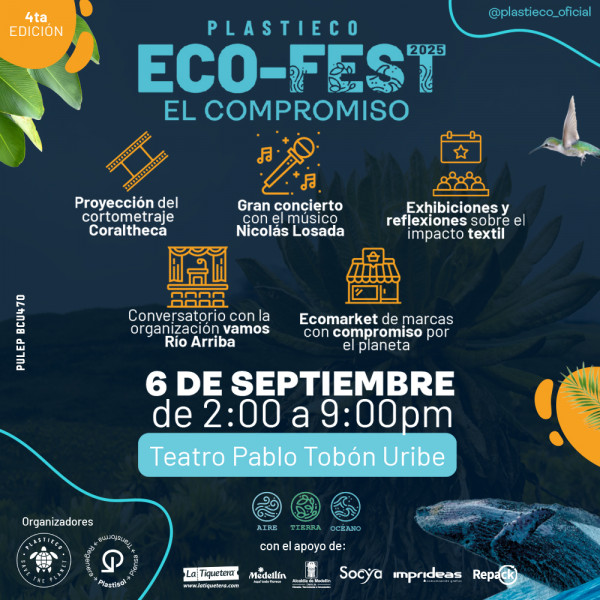 Plastieco Ecofest "el compromiso" en Medellín