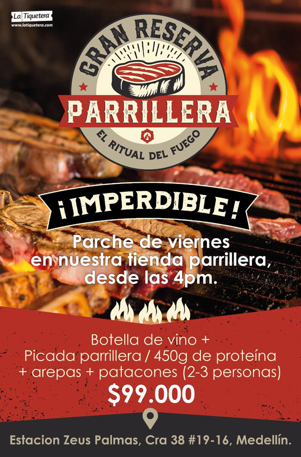 Flyer del evento