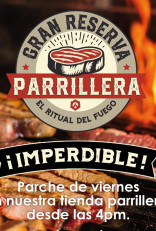 Gran reserva parrillera en Medellín