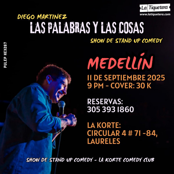 Las palabras y las cosas en Medellín