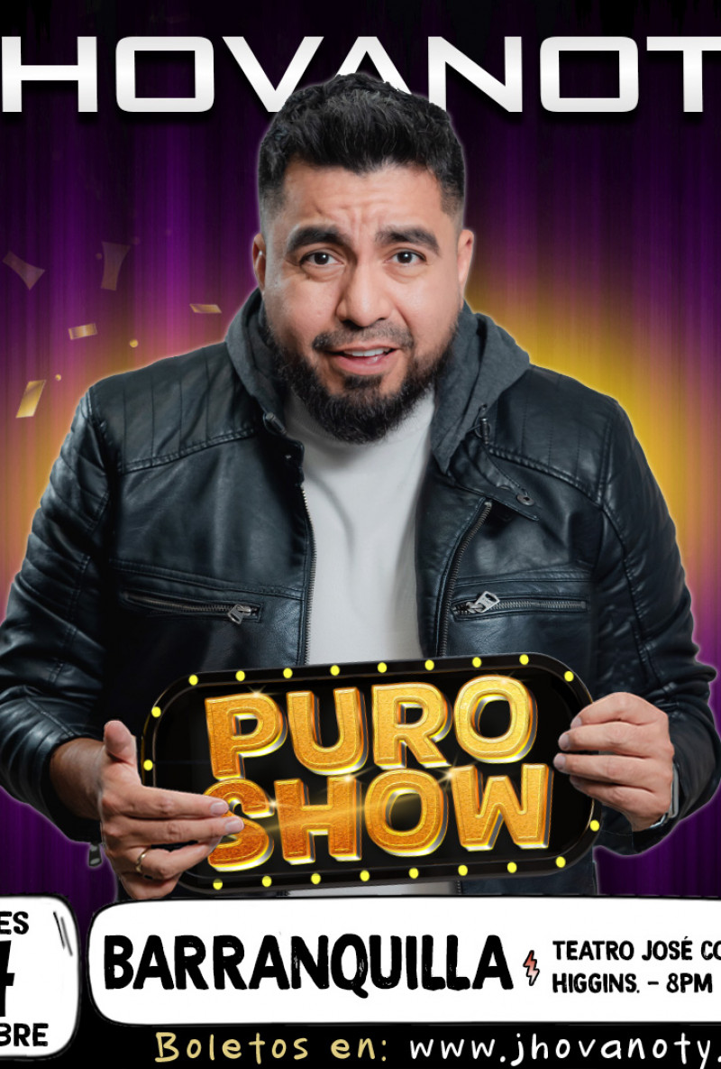 "Puro Show" de Jhovanoty en Barranquilla