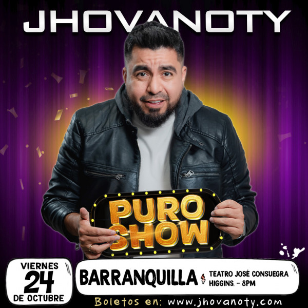 "Puro Show" de Jhovanoty en Barranquilla
