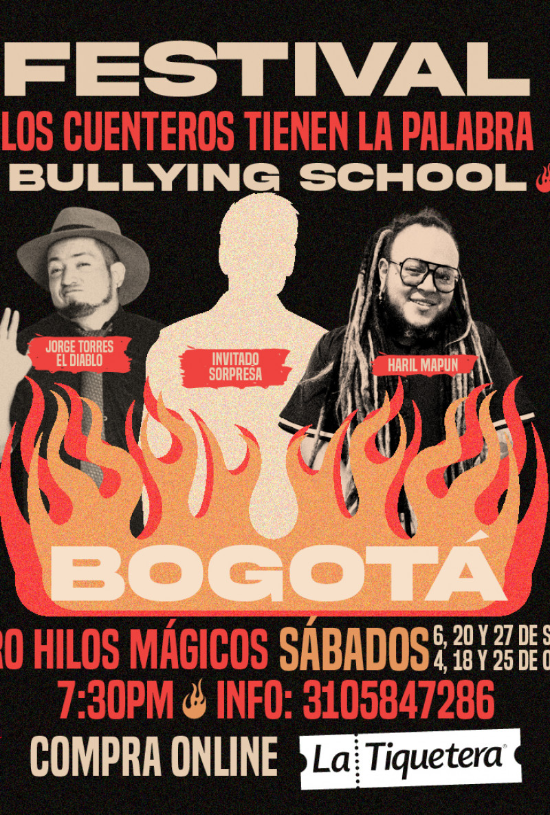 Bullying school -  los cuenteros tienen la palabra en Bogotá