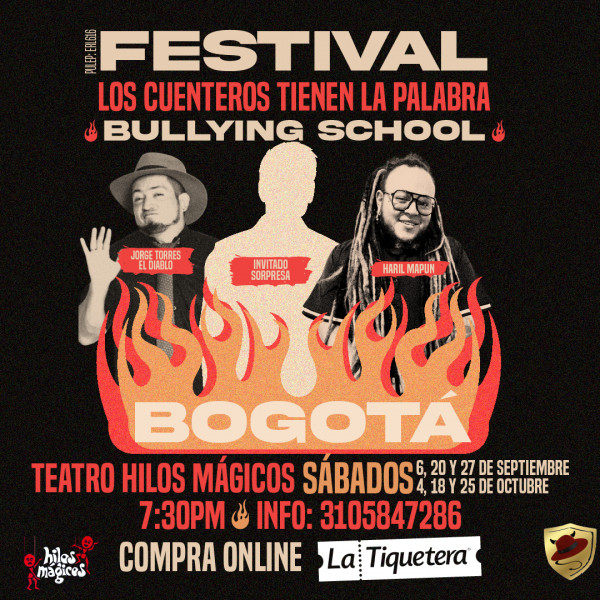 Bullying school -  los cuenteros tienen la palabra en Bogotá