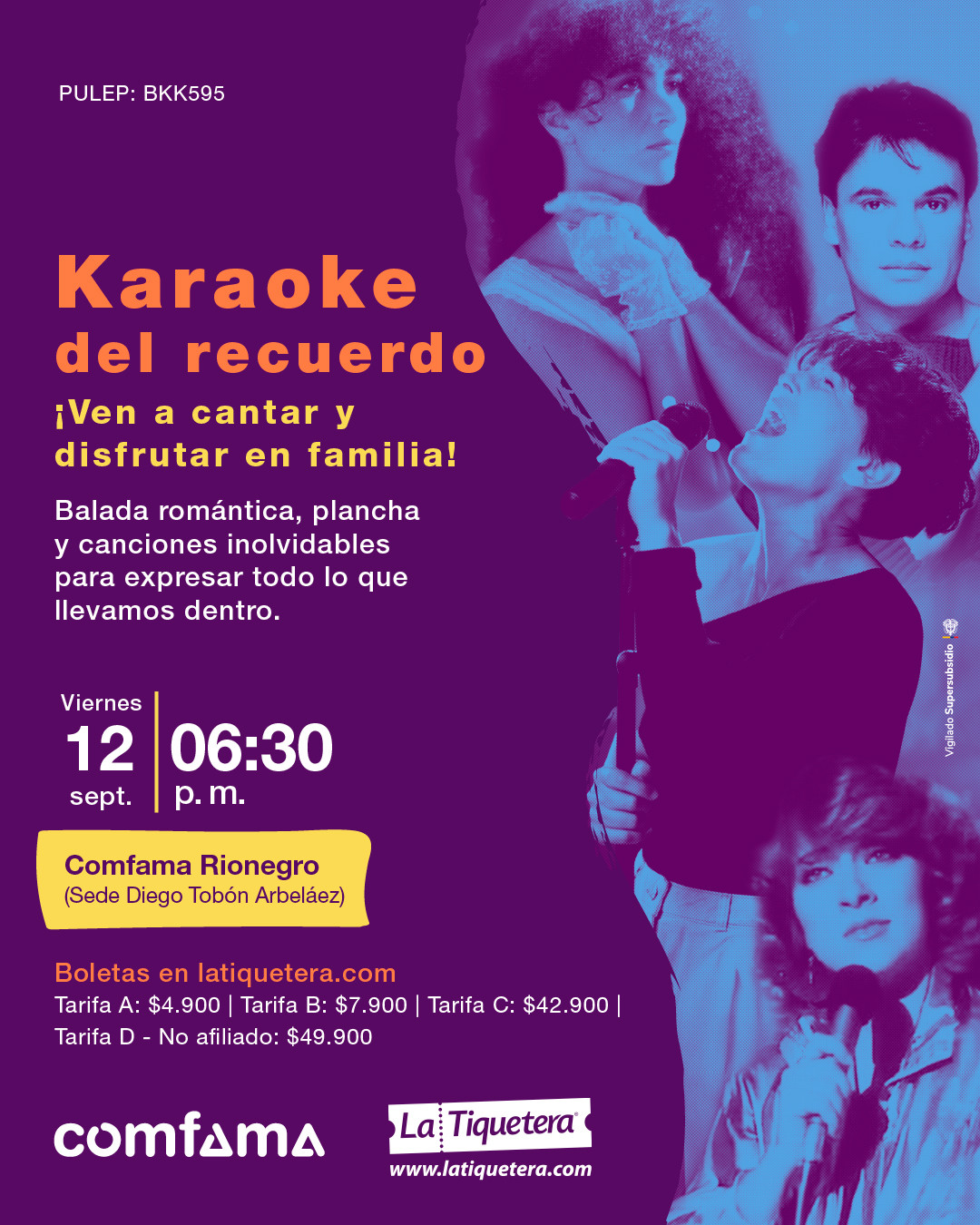 Flyer del evento