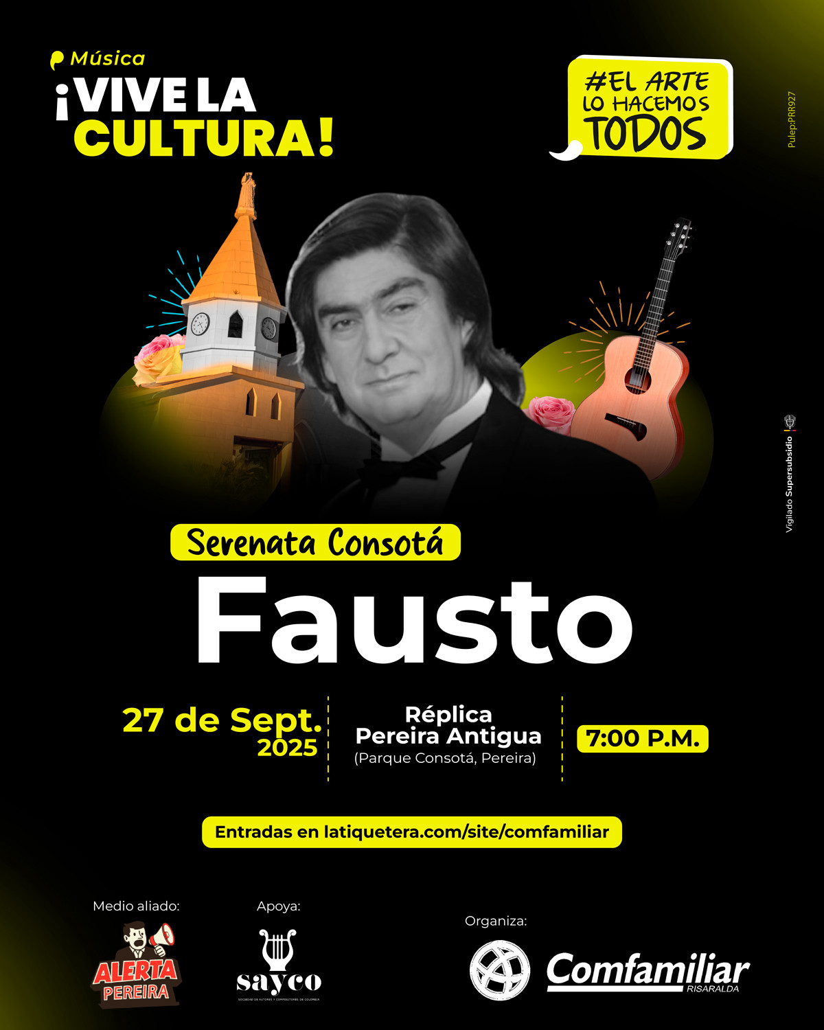 Flyer del evento