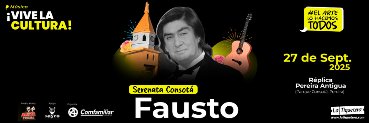 Fausto en Concierto – Una noche para enamorarse de la música