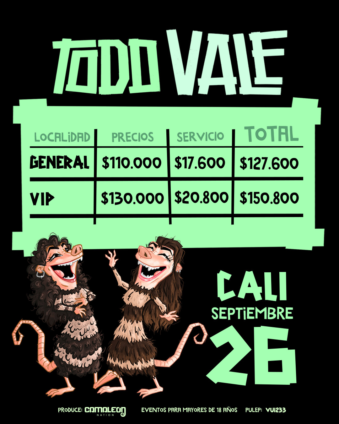 Flyer del evento