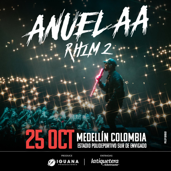 Anuel AA RHLM2 en Envigado Anuel AA RHLM2 en Envigado