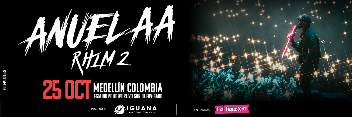 Anuel AA RHLM2 en Envigado
