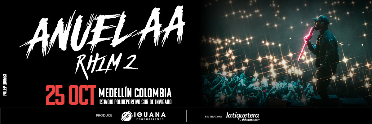 Anuel AA RHLM2 en Envigado