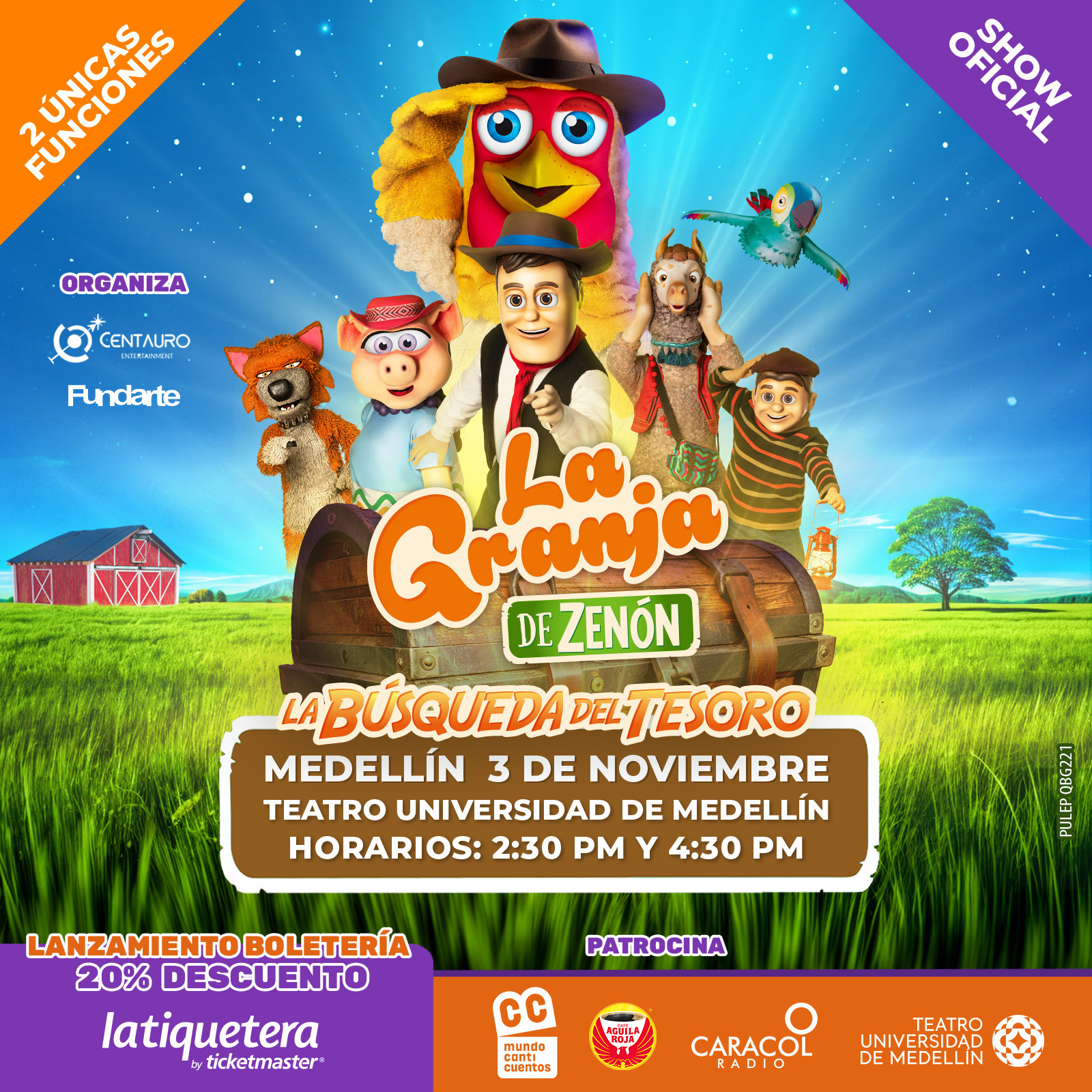 Flyer del evento