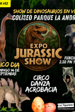Expo Jurassic Show - Parque la Andrea - Bogotá