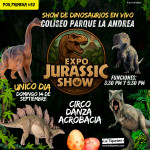 Expo Jurassic Show - Parque la Andrea - Bogotá