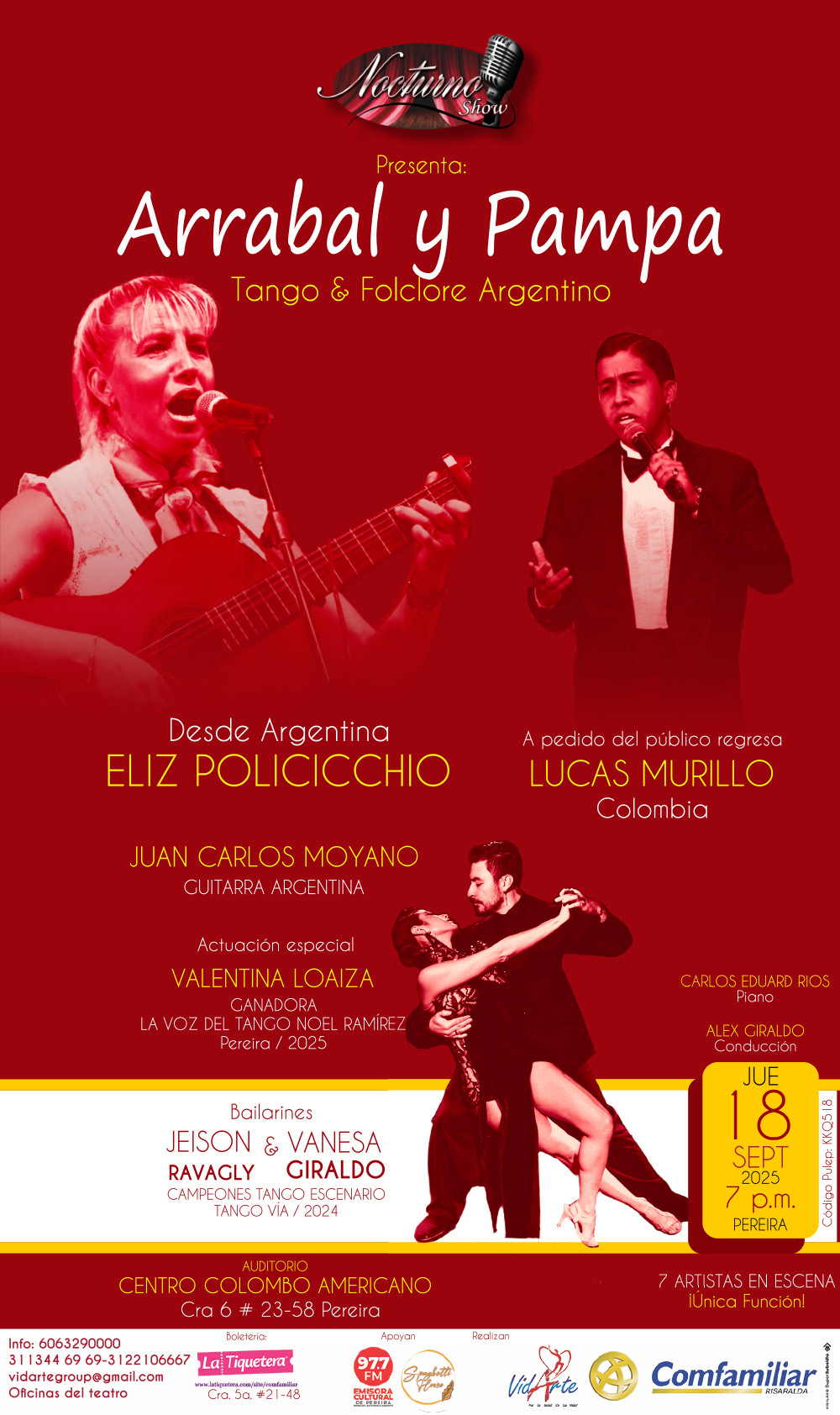 Flyer del evento