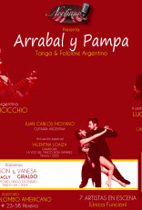 Nocturno Show - “Arrabal & Pampa” música, canto & baile