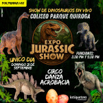 Expo Jurassic Show - Parque quiroga - Bogotá
