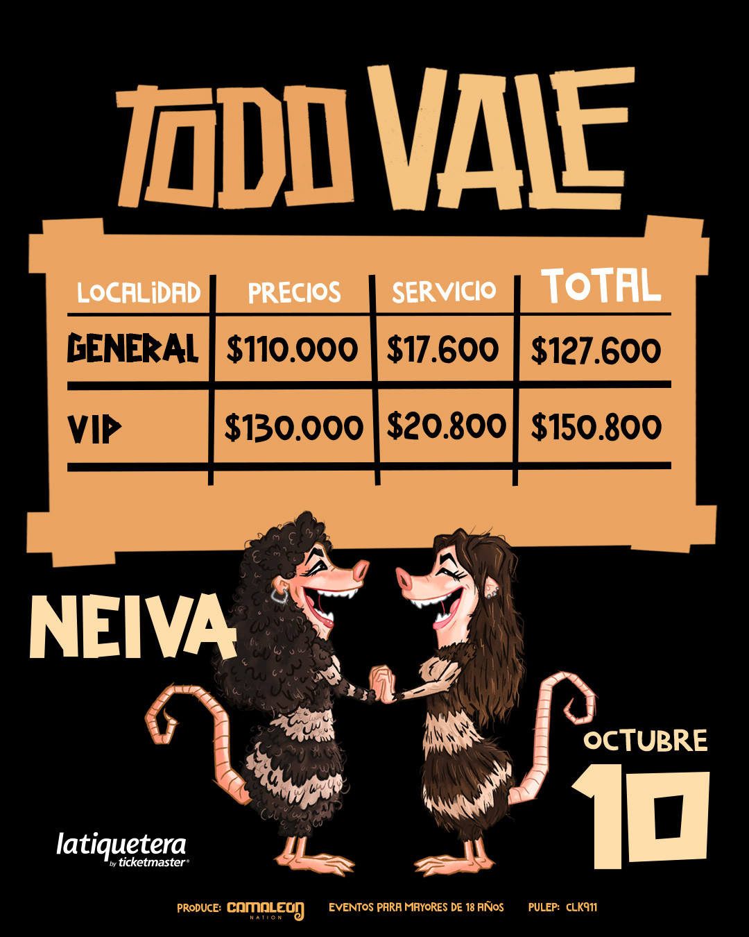 Flyer del evento