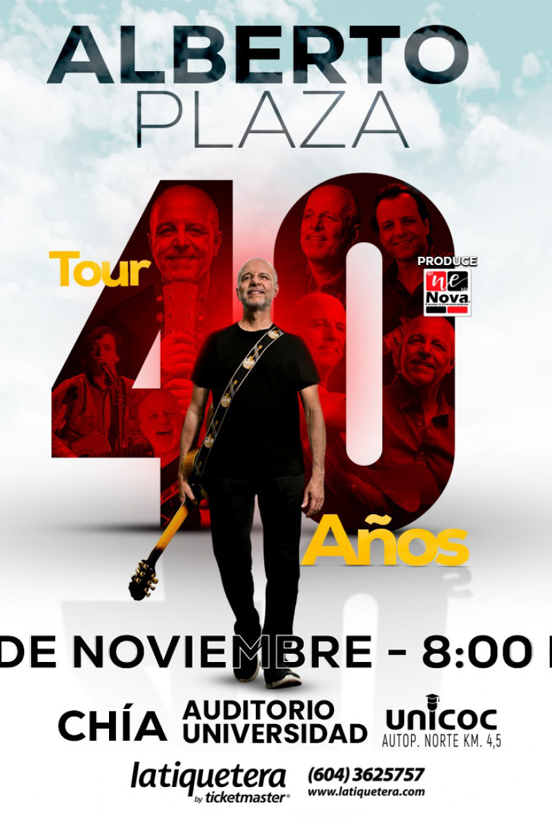 Alberto Plaza Tour 40 años - Chía