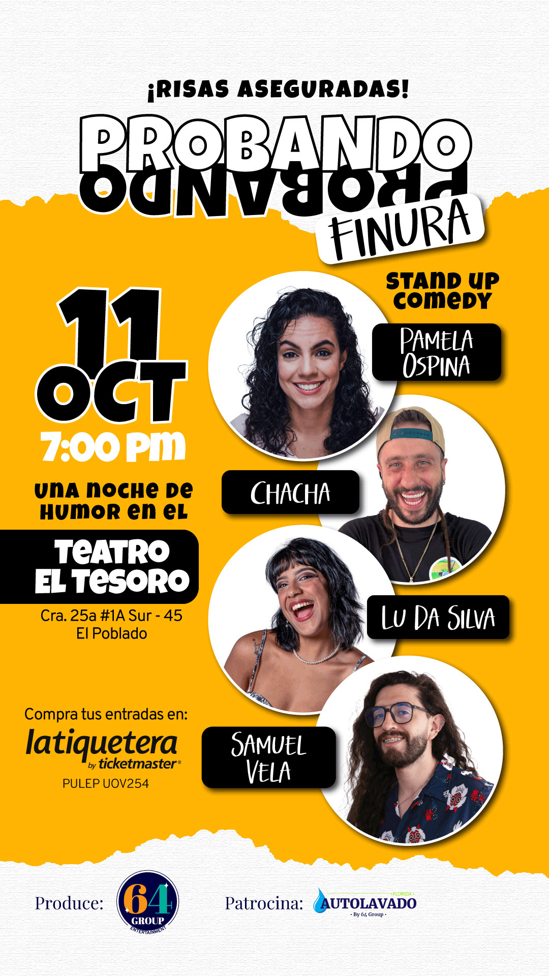 Flyer del evento