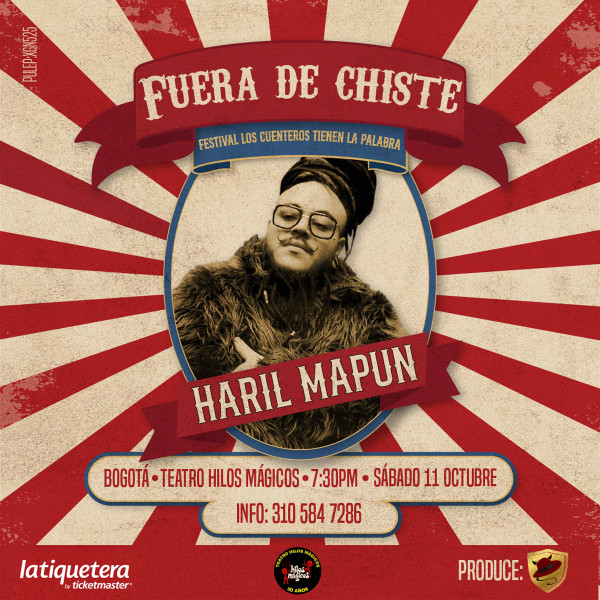 Fuera de chiste - Festival los cuenteros tienen la palabra Fuera de chiste - Festival los cuenteros tienen la palabra